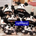 Conjunto de ropa de felpa para dormir